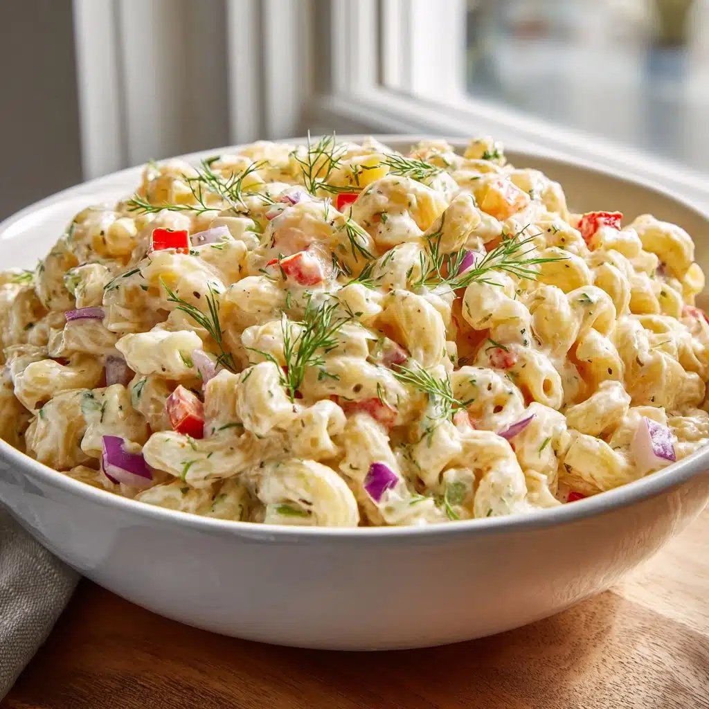 Classic Macaroni Salad with a Twist Recipe - Recipe Image