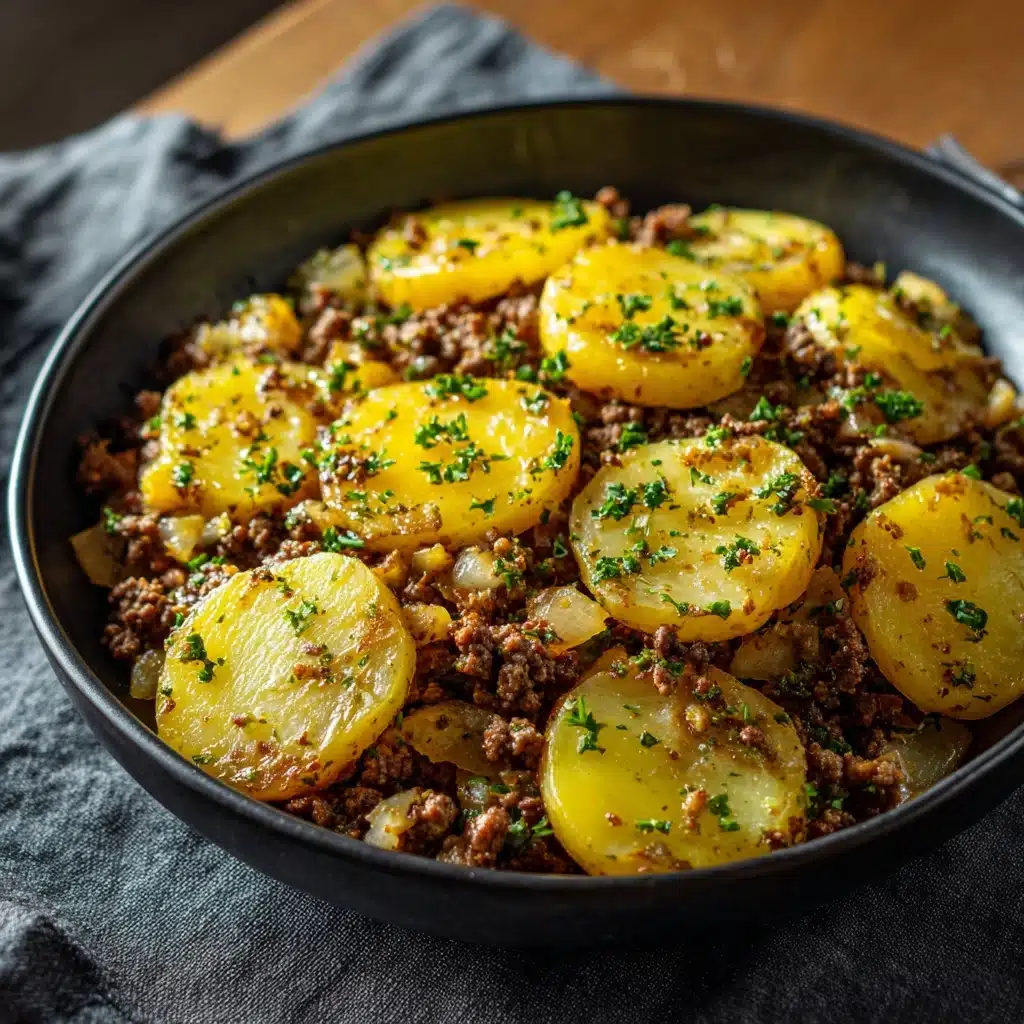 Ground Beef and Potatoes Casserole Recipe - Recipe Image
