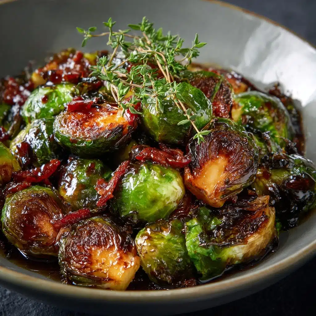 Honey Balsamic Brussels Sprouts Recipe - Recipe Image