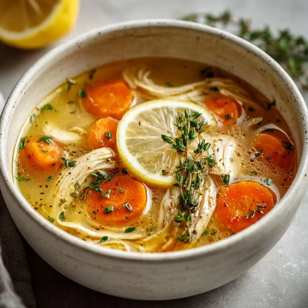 Lemon Chicken Soup Recipe