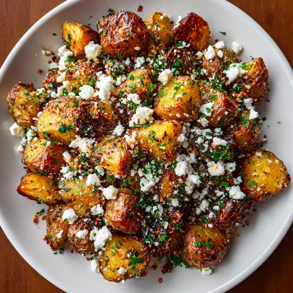 Baked Feta Potatoes Recipe - Recipe Image