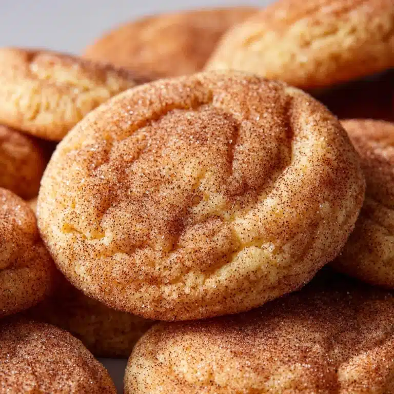 Chewy Pumpkin Snickerdoodle Cookies Recipe