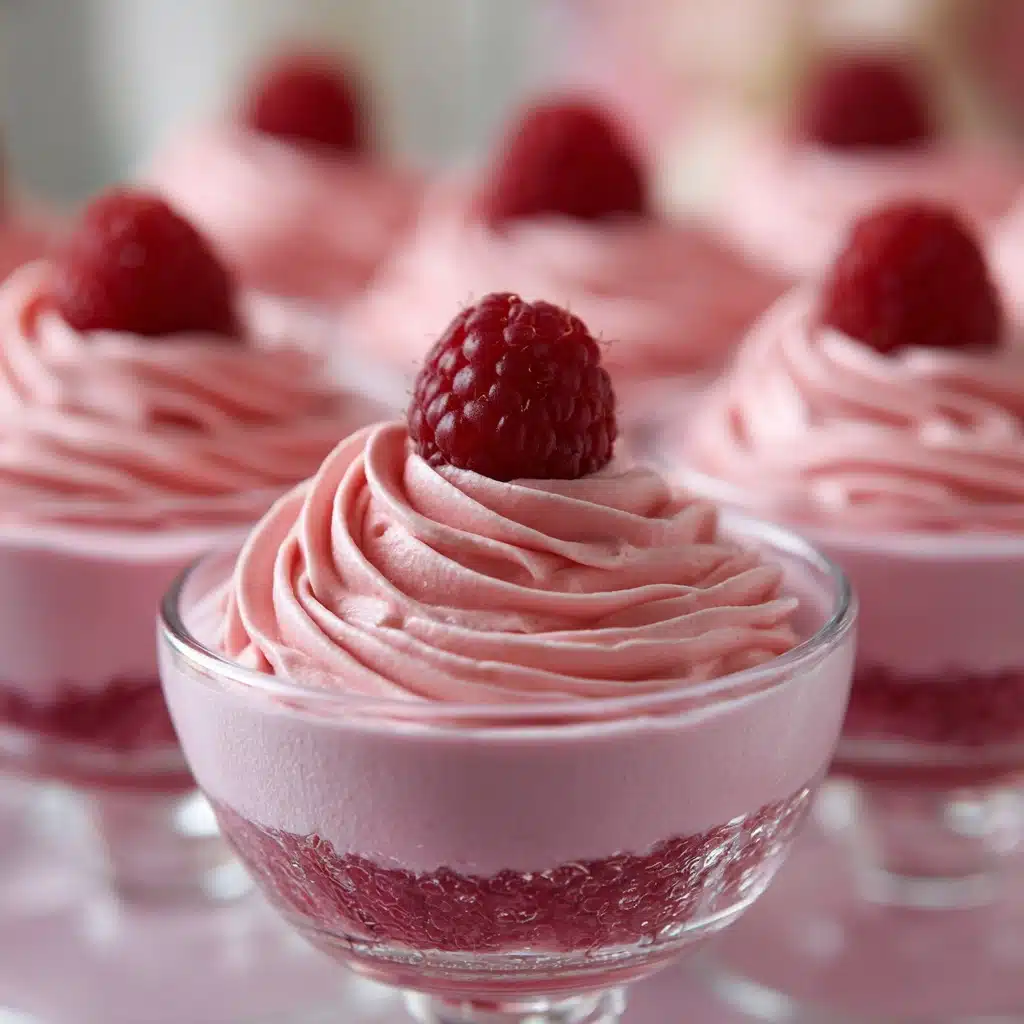 Raspberry Mousse Dessert Recipe - Recipe Image