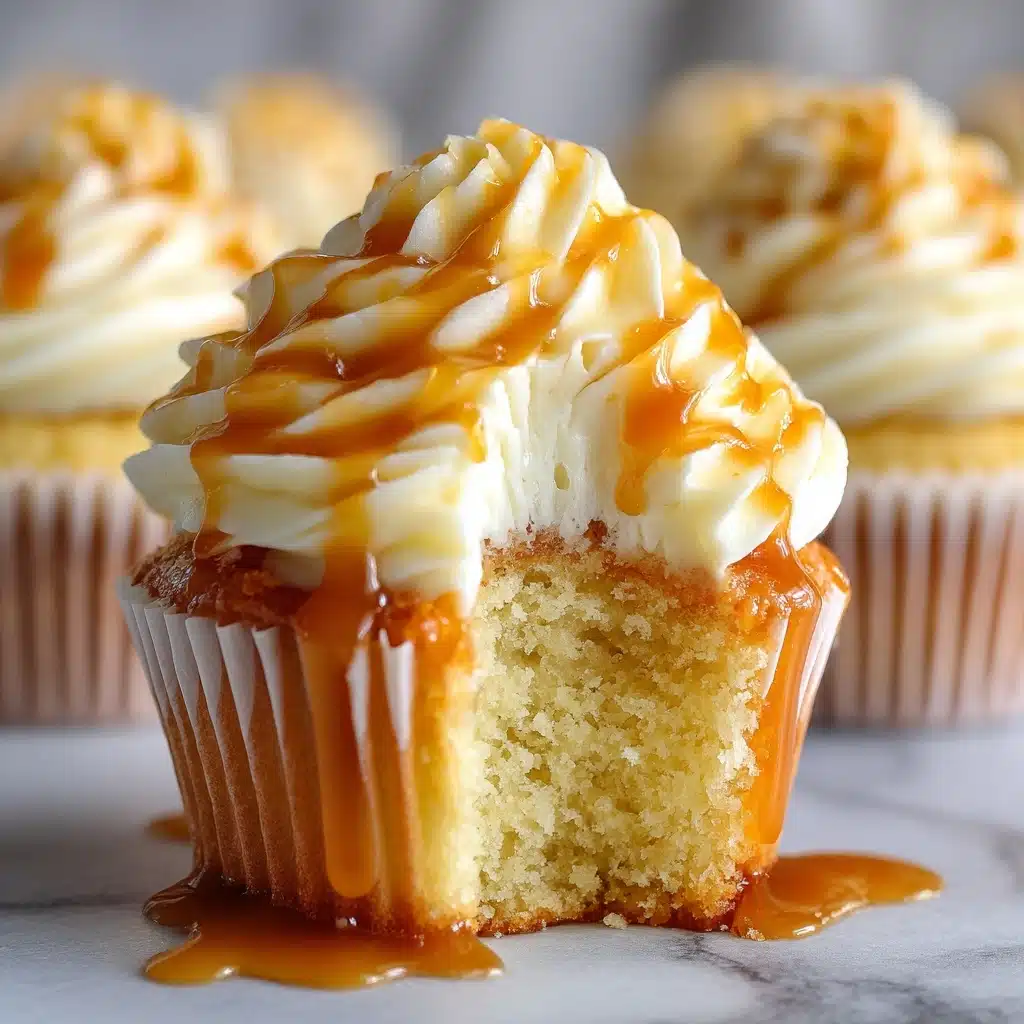 Honey Peach Cream Cheese Cupcakes Recipe - Recipe Image