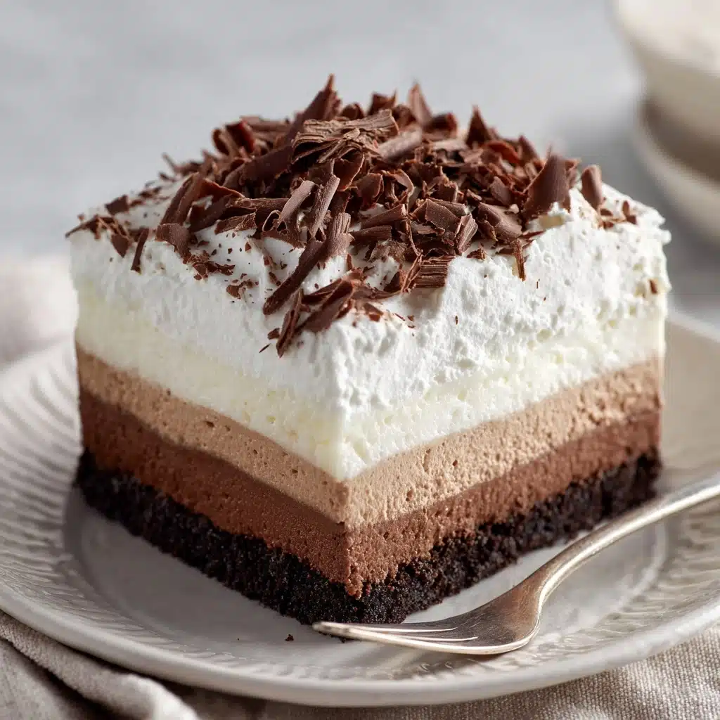 French Silk Brownies Recipe - Recipe Image