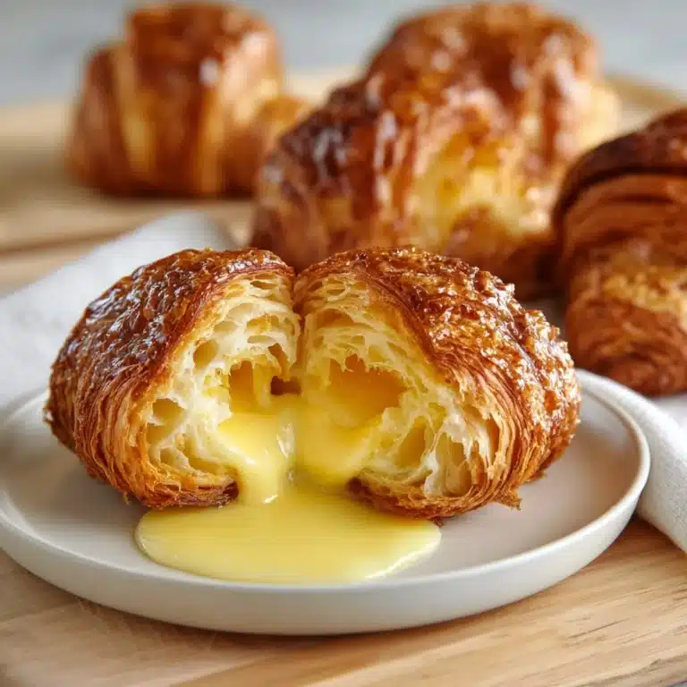 Lemon Cream Cheese Crescent Rolls Recipe