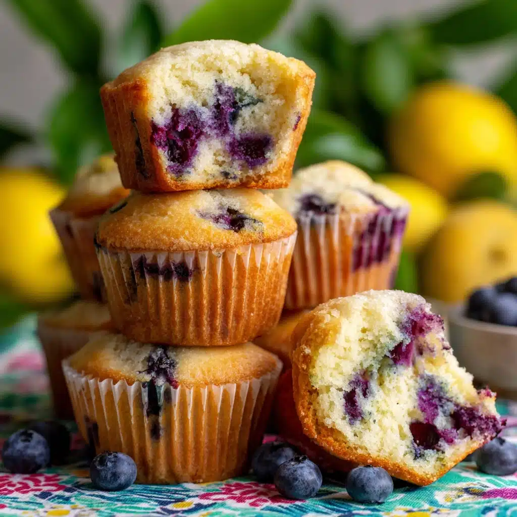 Lemon Blueberry Muffins Recipe