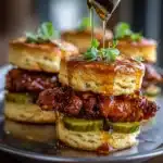 Hot Honey Chicken Biscuits Recipe