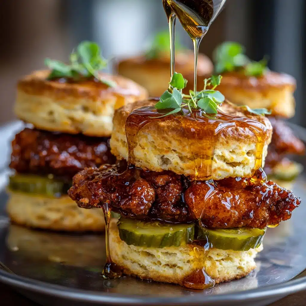 Hot Honey Chicken Biscuits Recipe