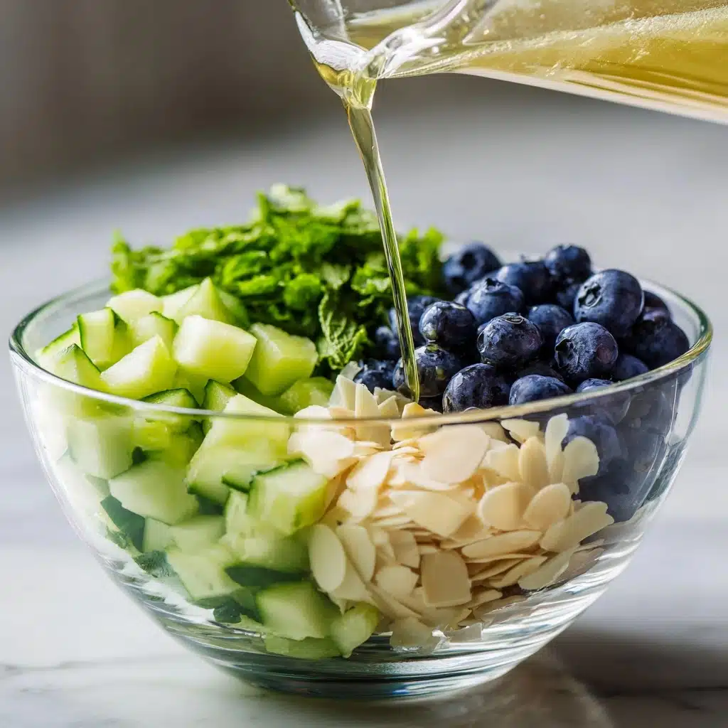 Cucumber Blueberry Salad Recipe