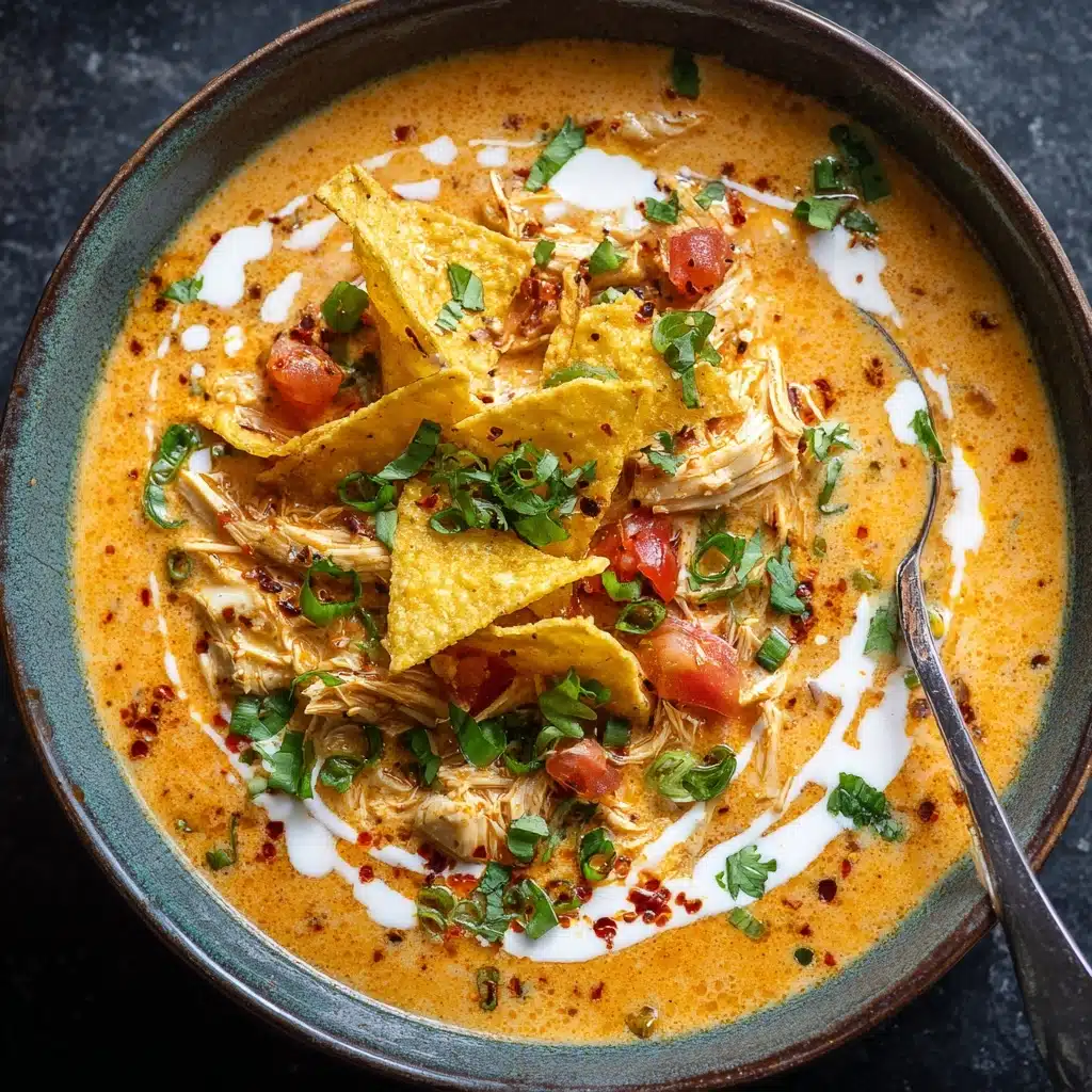 Creamy Chicken Tortilla Soup Recipe