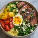 Mediterranean Steak Bowl Recipe