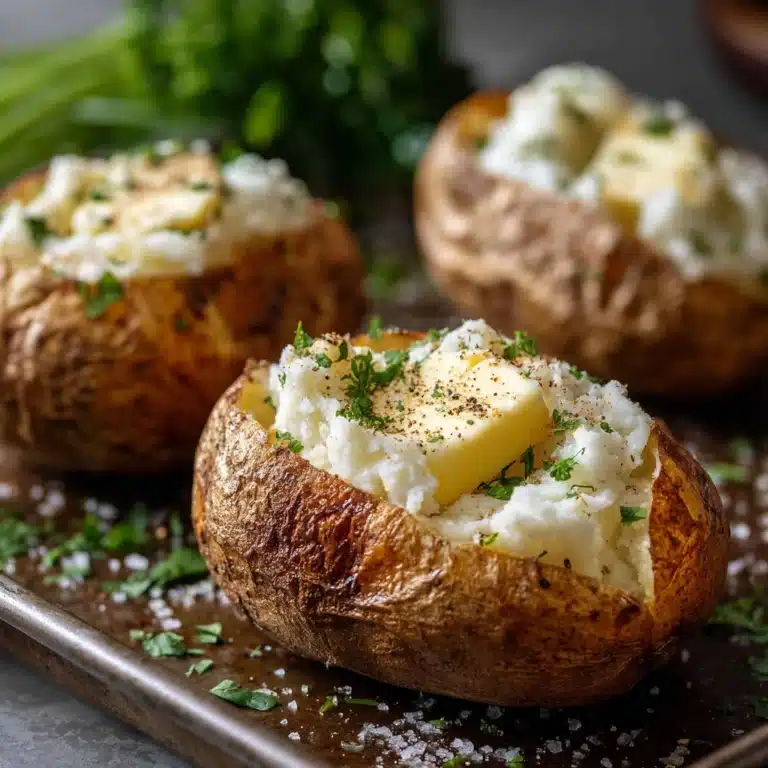 Crispy Baked Potatoes Recipe
