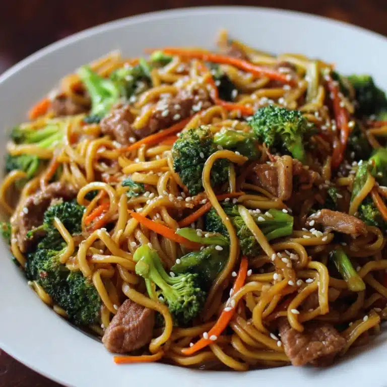 Savory Chicken Ramen Stir Fry Recipe