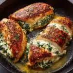 Spinach Artichoke Stuffed Chicken Breast Recipe