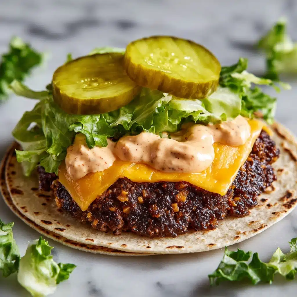 Big Mac Tacos Recipe - Recipe Image