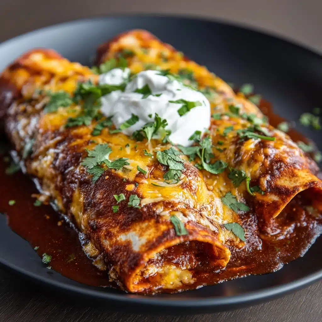 Chicken Enchiladas with Red Sauce Recipe - Recipe Image