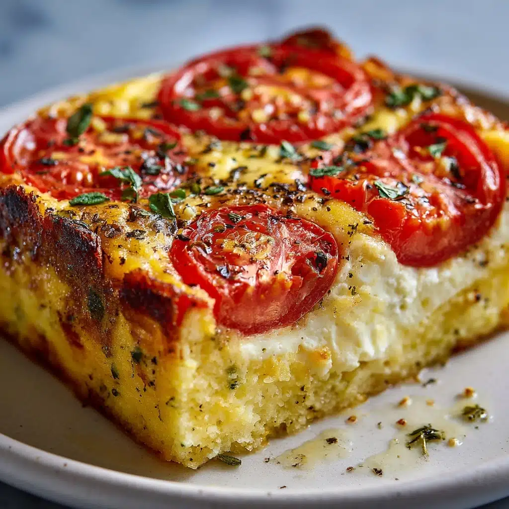 Tomato and Cheese Egg Bake Recipe - Recipe Image