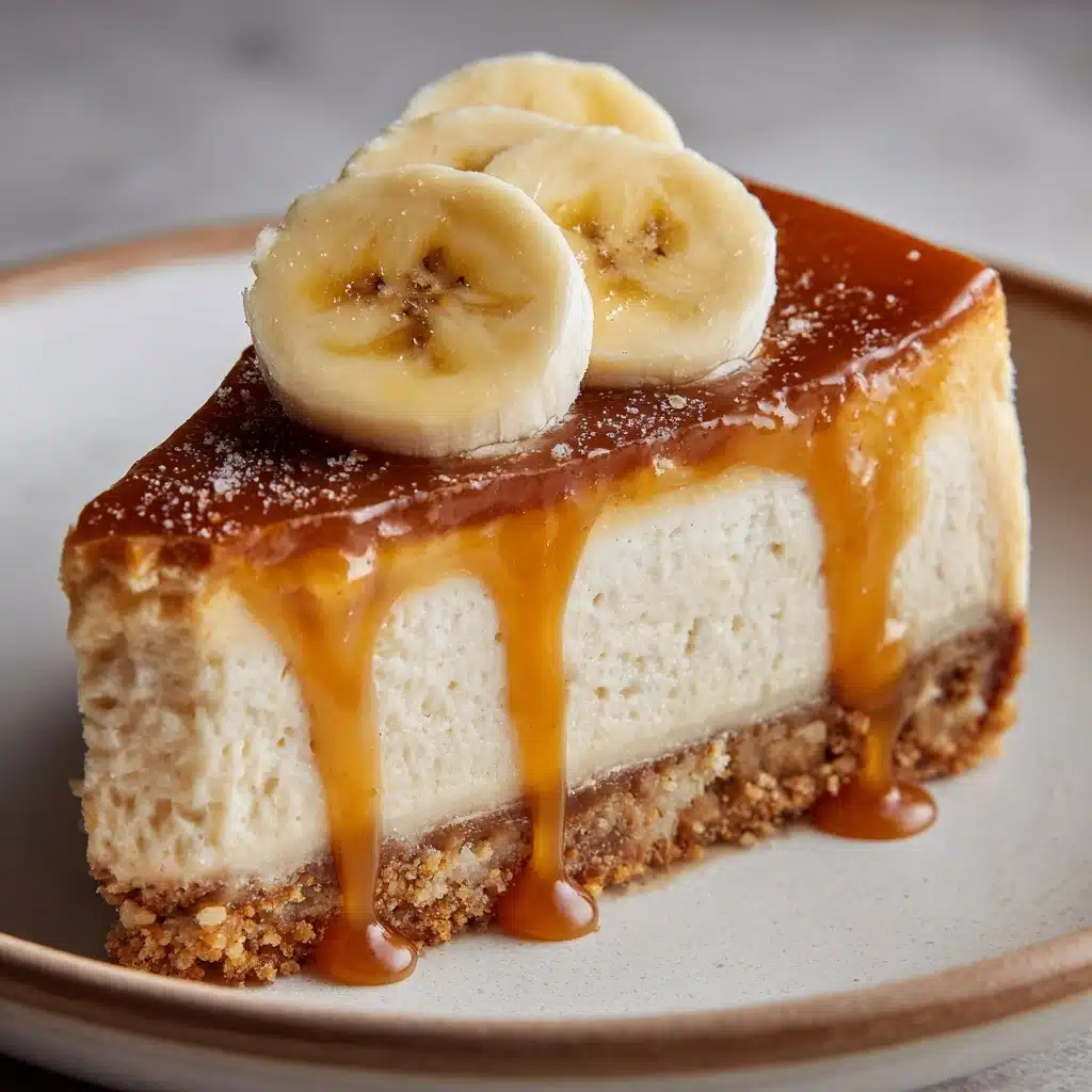 Banana Greek Yogurt Cheesecake Recipe - Recipe Image