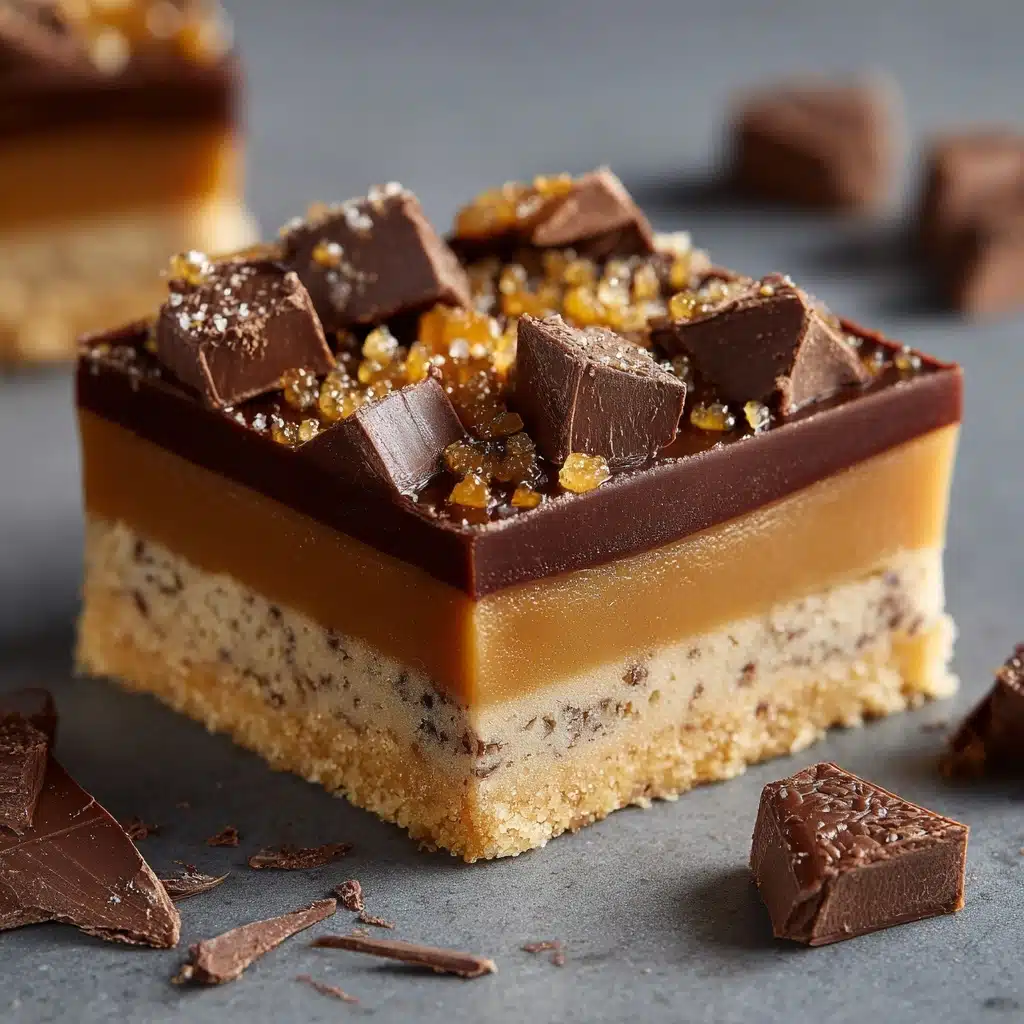 No-Bake Toffee Pudding Slice Recipe - Recipe Image