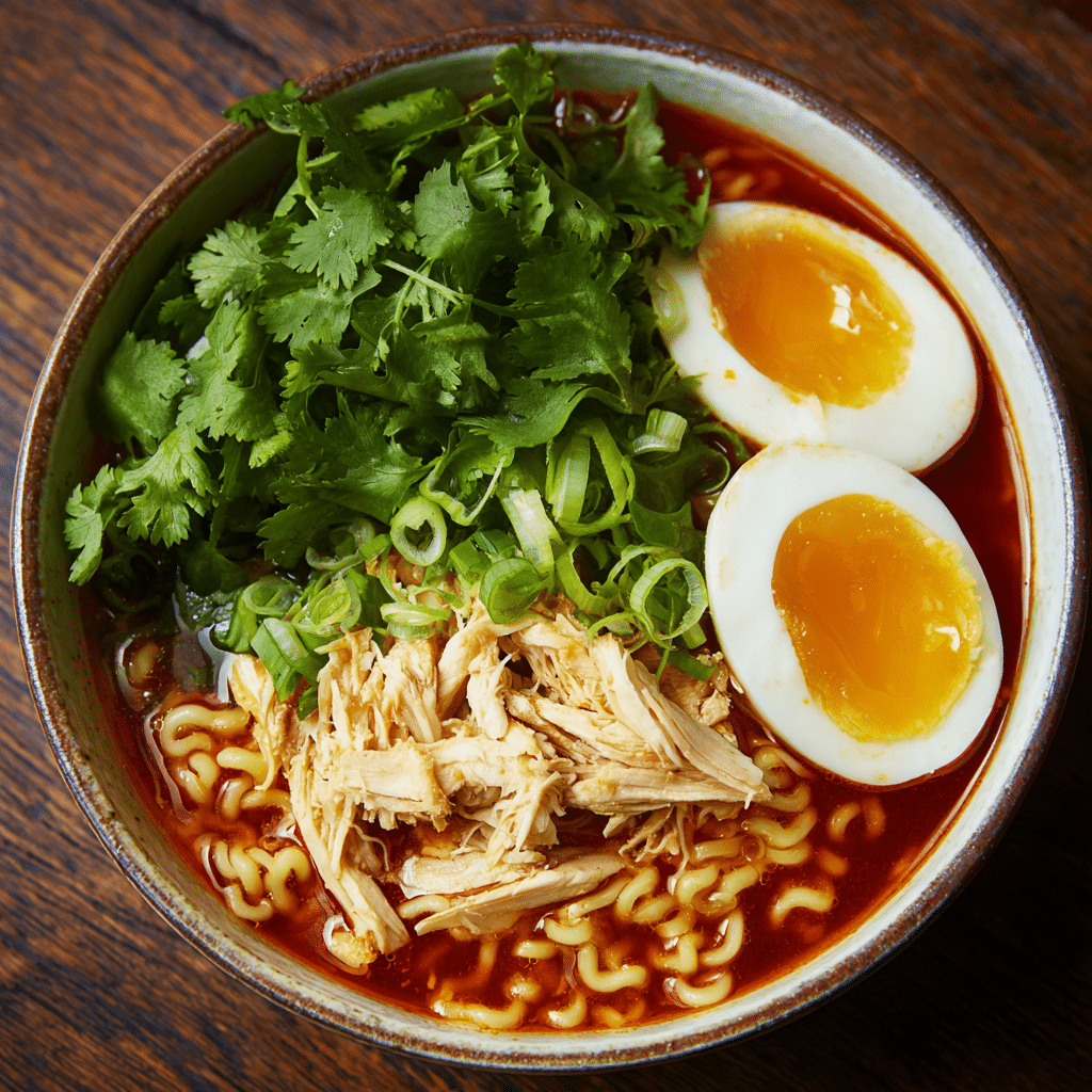 Crockpot Chicken Ramen Recipe - Recipe Image
