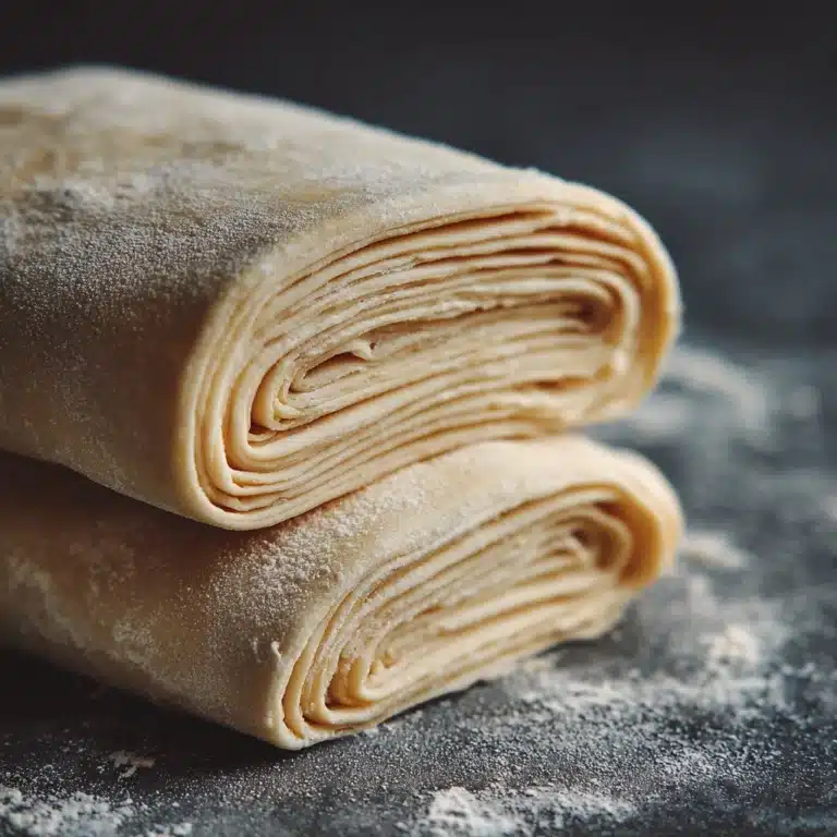 Homemade Rough Puff Pastry Dough Recipe