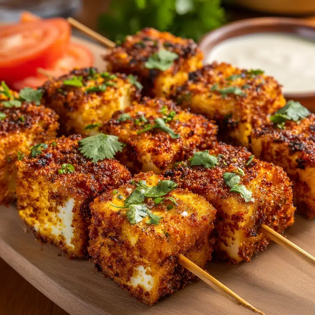 Breaded Chicken Skewers Recipe - Recipe Image