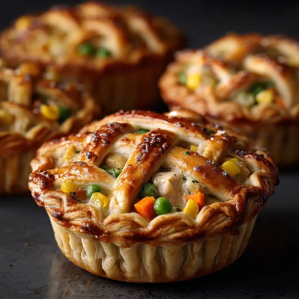 Muffin Tin Chicken Pot Pies Recipe - Recipe Image