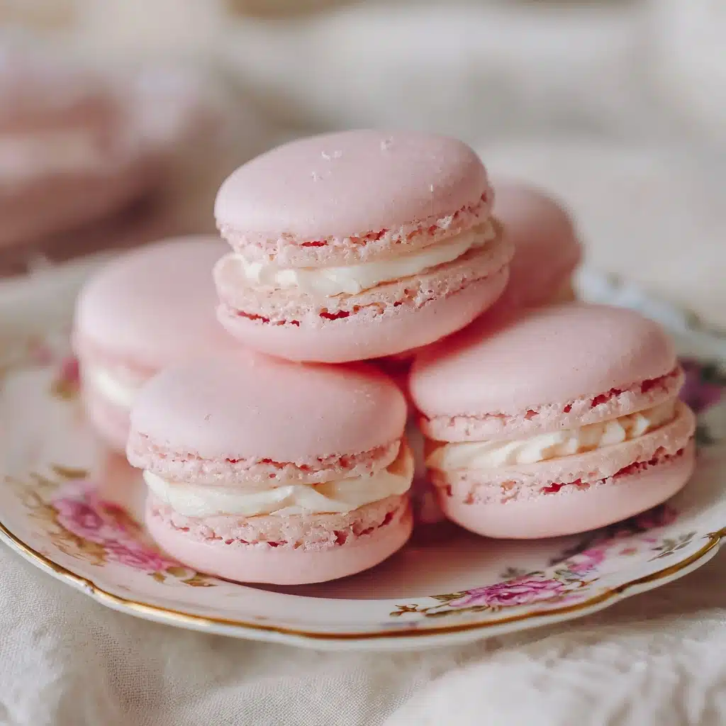 Strawberry Macarons Recipe - Recipe Image