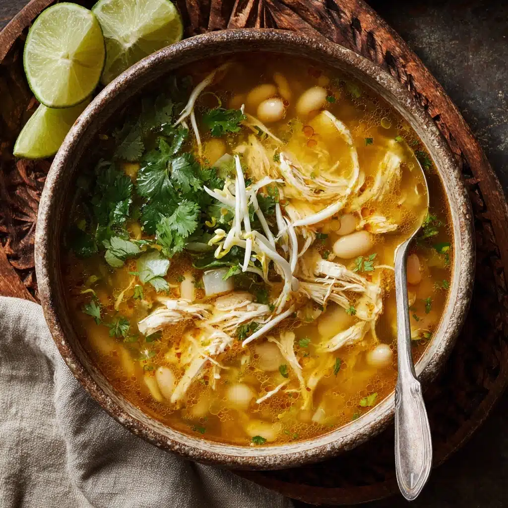 Red Chicken Pozole Soup Recipe - Recipe Image