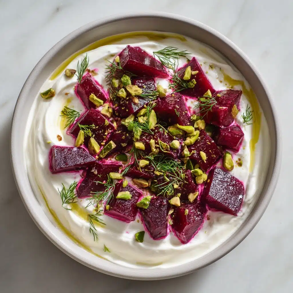 Whipped Feta with Beetroot, Dill & Pistachios Recipe - Recipe Image