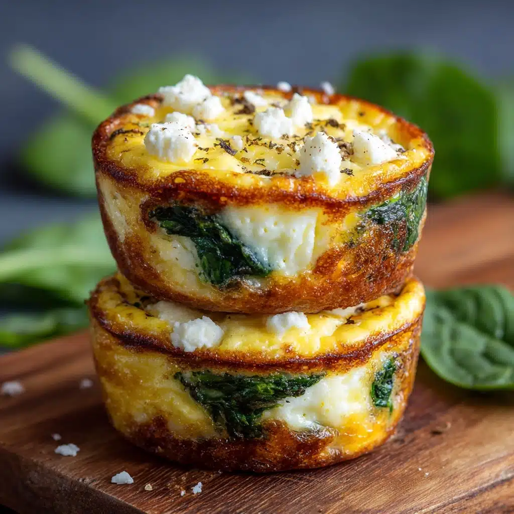 Spinach & Feta Egg Muffins Recipe
