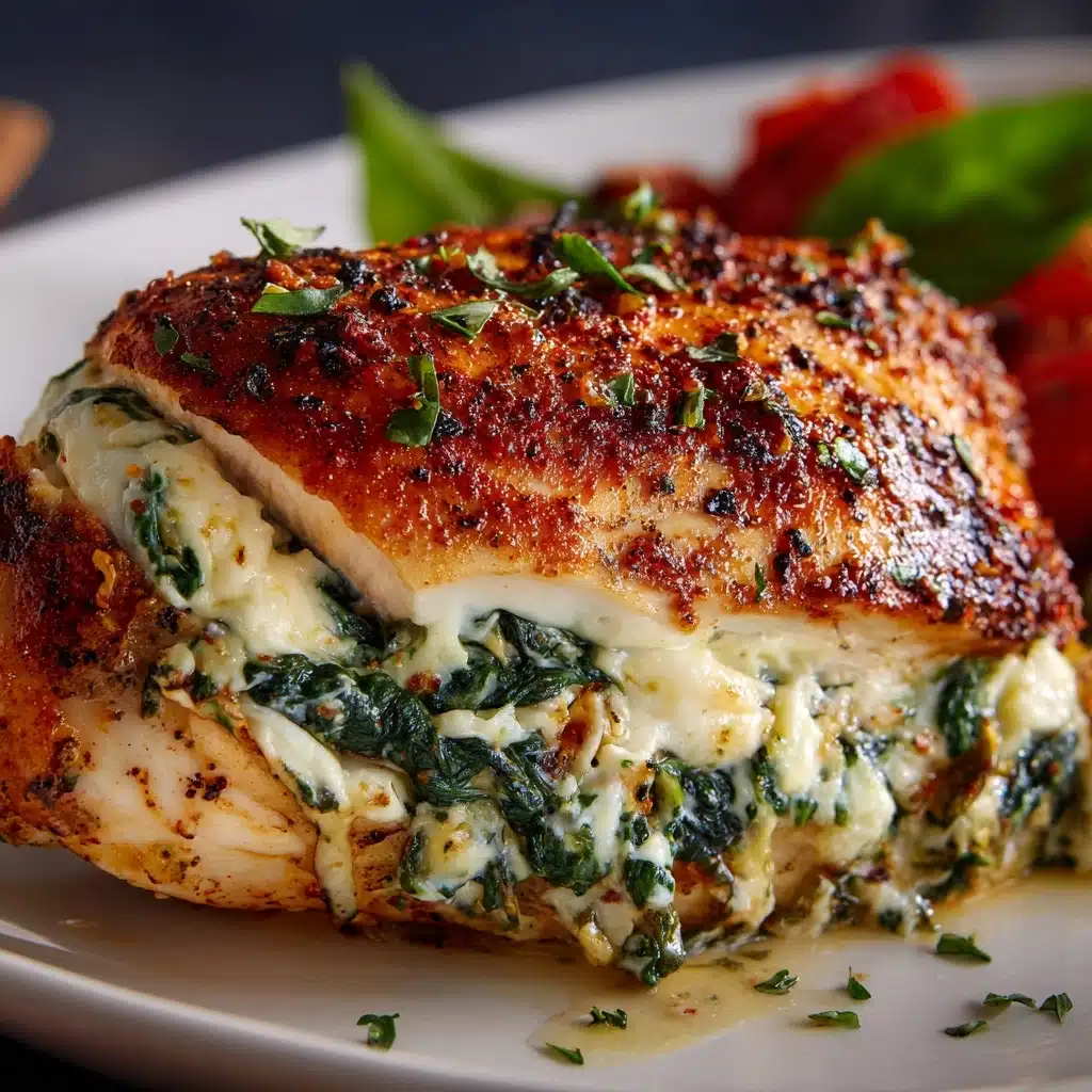 Spinach Ricotta Stuffed Chicken Recipe - Recipe Image