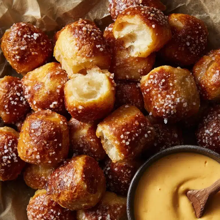 Buttery Soft Pretzel Bites Recipe