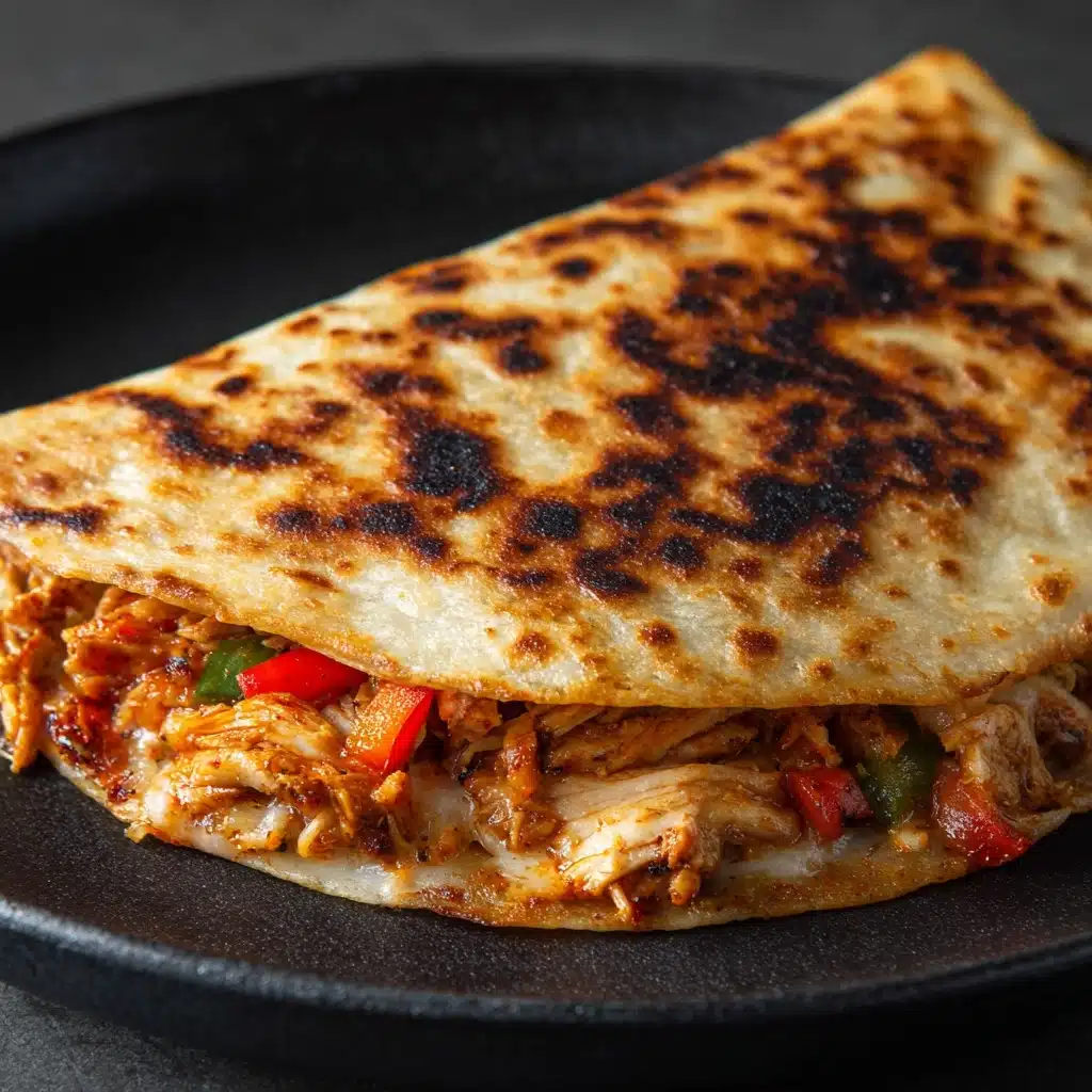 Blackstone Chicken Fajita Quesadillas Recipe - Recipe Image