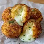 Cheesy Italian Arancini Balls Recipe