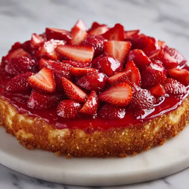 Strawberry Upside-Down Cake Recipe