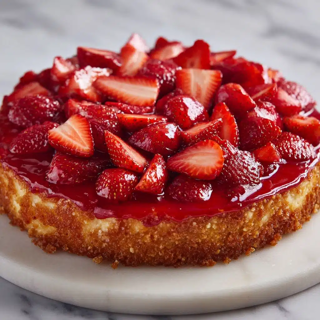 Strawberry Upside-Down Cake Recipe