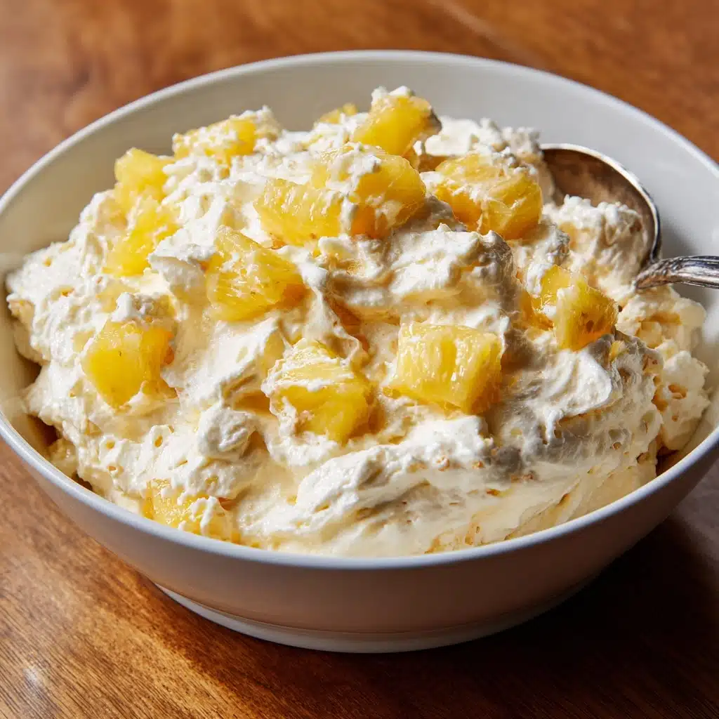 Hawaiian Pineapple Coconut Fluff Recipe