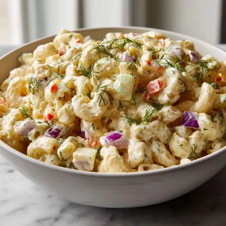 Classic Macaroni Salad with a Twist Recipe