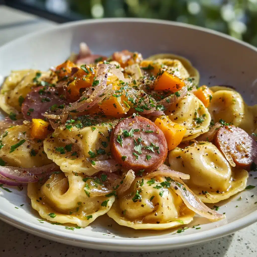 Classic Crockpot Pierogi Casserole with Kielbasa Recipe - Recipe Image