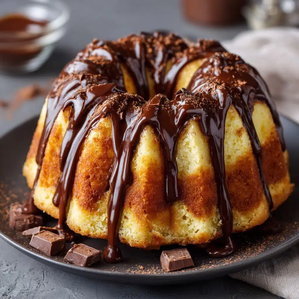 Cinnamon-Sugar Donuts with Chocolate Drizzle Recipe - Recipe Image