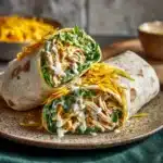 Buffalo Chicken Caesar Salad Wraps Recipe