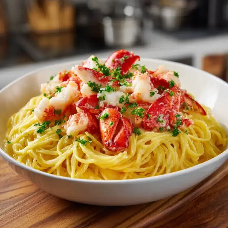 Buttered Lobster Pasta Recipe