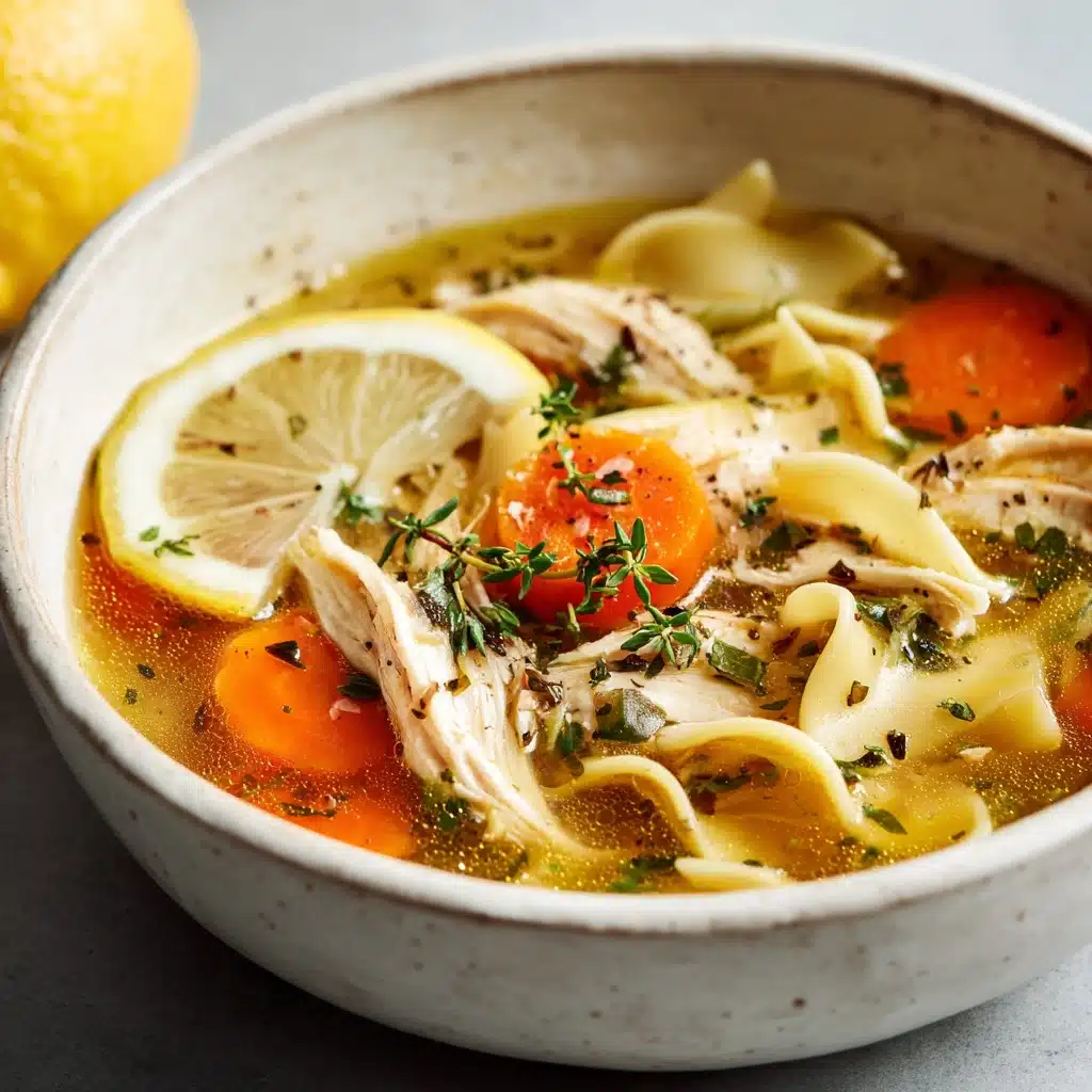 Lemon Chicken Soup Recipe - Recipe Image