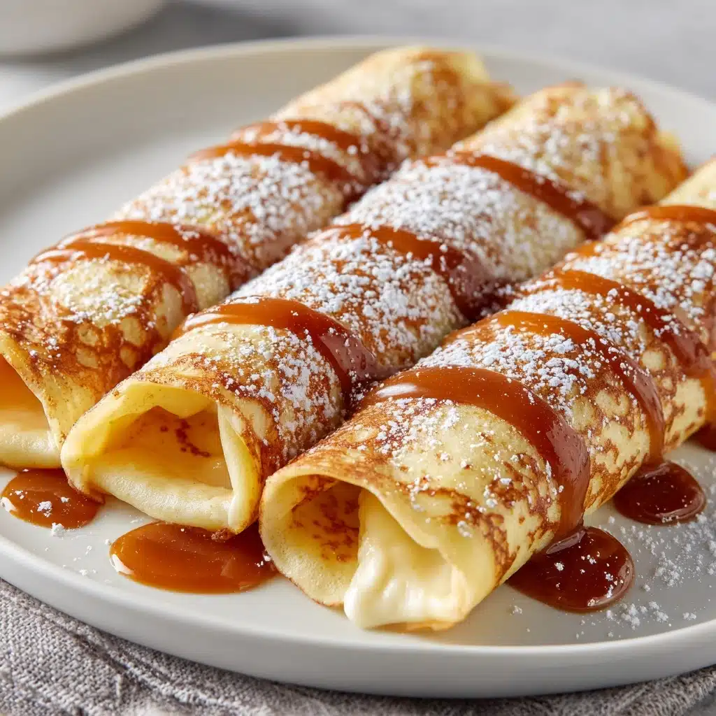 Cinnamon Roll Protein Crepes Recipe - Recipe Image