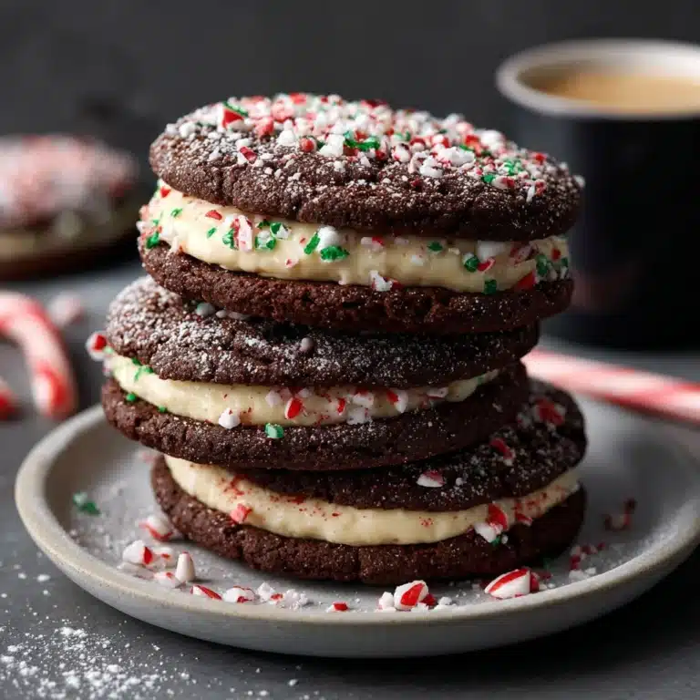 Peppermint Hot Chocolate Cookies Recipe