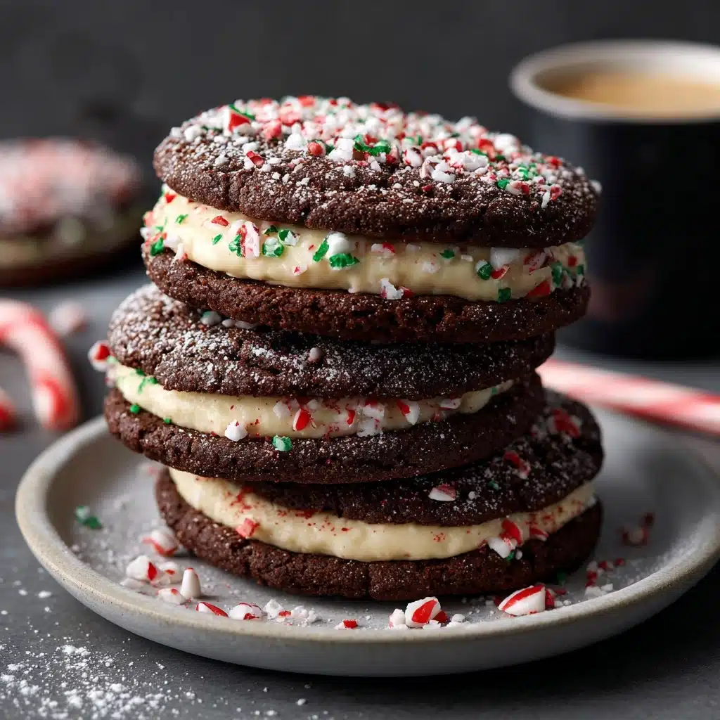 Peppermint Hot Chocolate Cookies Recipe