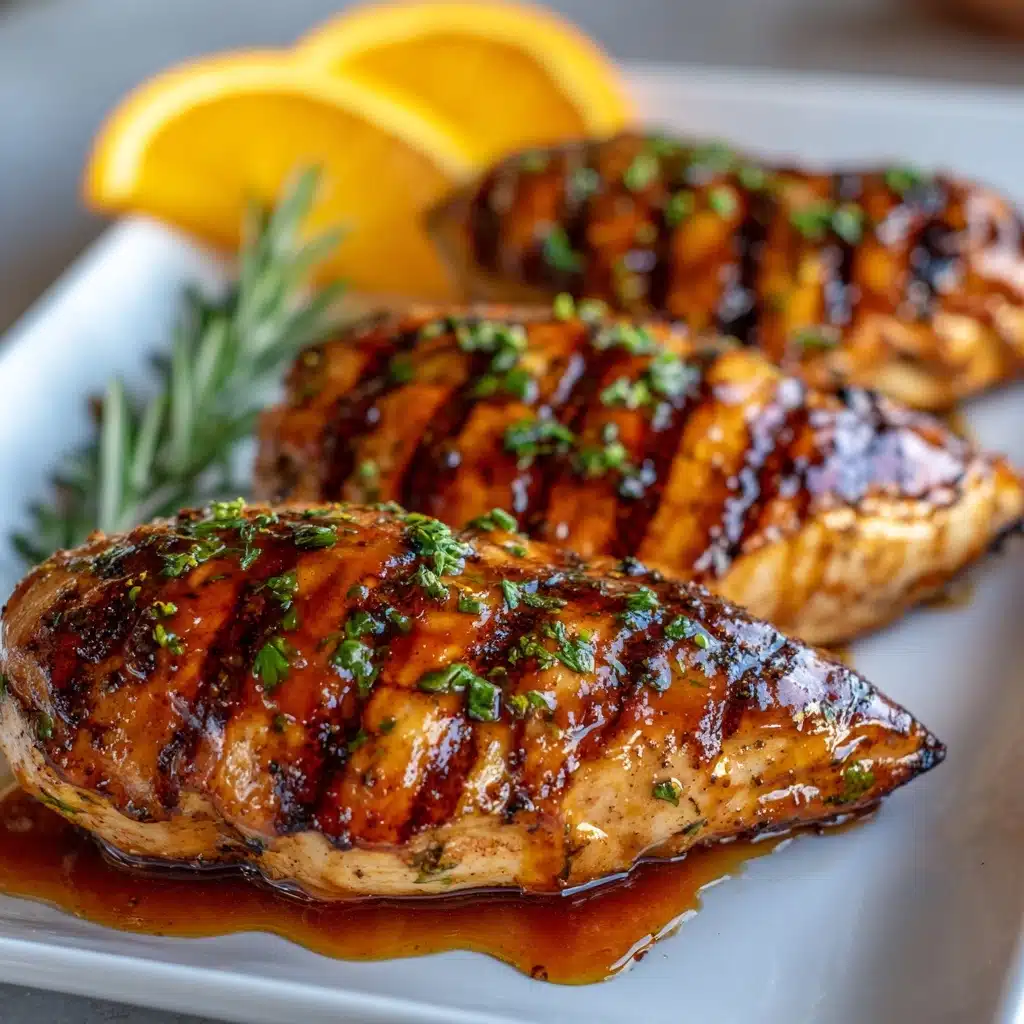Grilled Citrus Chicken with Glaze Recipe - Recipe Image