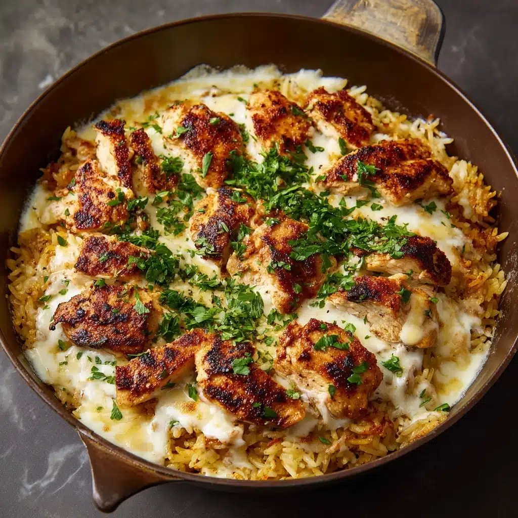 Chicken Cheese Rice Recipe - Recipe Image